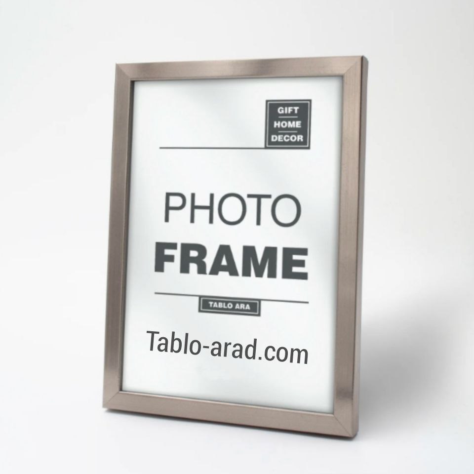 قاب عکس ۱ سانت نقره ای